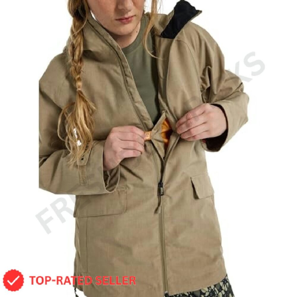 Waterproof Ski Jacket Breathable Shell Pit Zips F… - image 7